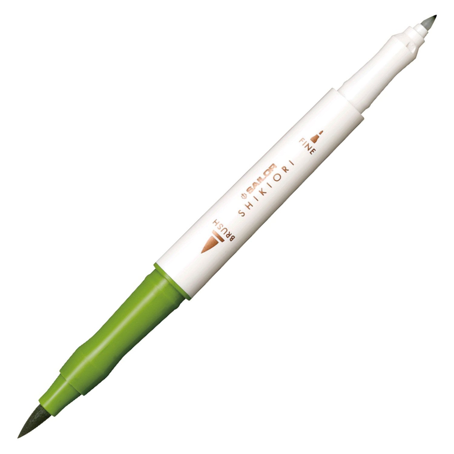 Sailor Compass Shikiori Marker -  Wakauguisu (Yellow Green) | Atlas Stationers.