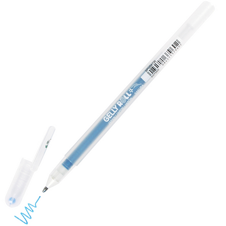 Gelly Roll Stardust Gel Pen - Blue | Atlas Stationers.