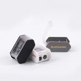 Blackwing Long Point Pencil 2 Hole Sharpener - White | Atlas Stationers.