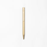ystudio Classic Slim Ballpoint Pen - Brass | Atlas Stationers.