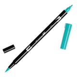 Tombow Dual Brush Marker - Sea Blue (373) | Atlas Stationers.