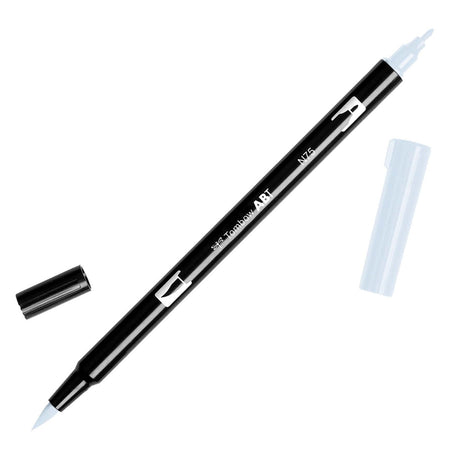Tombow Dual Brush Marker - Cool Gray (N75) | Atlas Stationers.