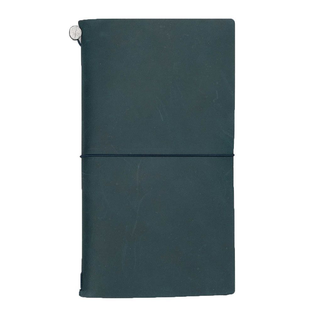 Traveler's Leather Notebook - Regular Size - Blue | Atlas Stationers.
