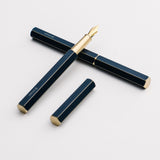 ystudio Classic Fountain Pen - Revolve Blue
