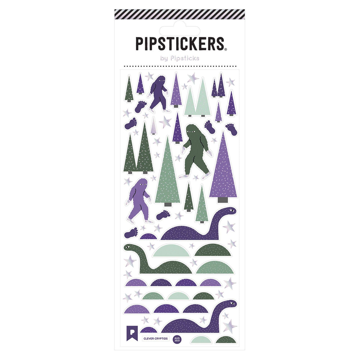 Atlas Stationers - Pipsticks Clever Cryptids - Stickers