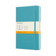 Moleskine Large Classic Hard Cover Notebook - Blue Reef - Ruled | Atlas Stationers.