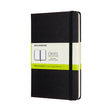 Moleskine Medium Classic Hard Cover Notebook - Black - Plain | Atlas Stationers.