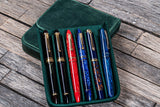 Galen Leather Magnum Opus 6 Slot Pen Case