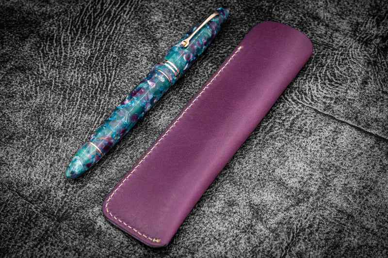 Galen Leather Single Pen Sleeve