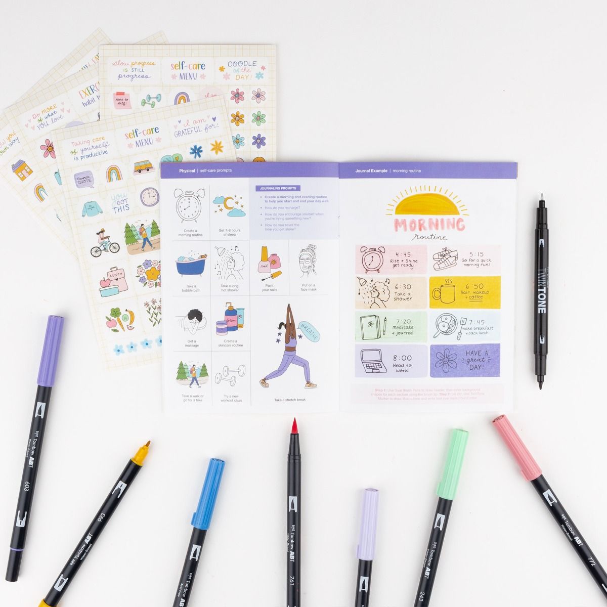 Tombow Self Care Journaling Kit